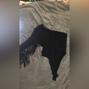 Fringe body suit